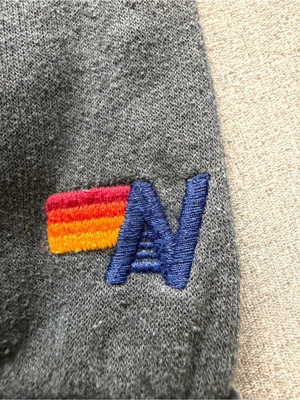 Aviator Nation Rainbow Graphic Print Crew Neck
Sweatshirt Size M - Picture 7 of 8
